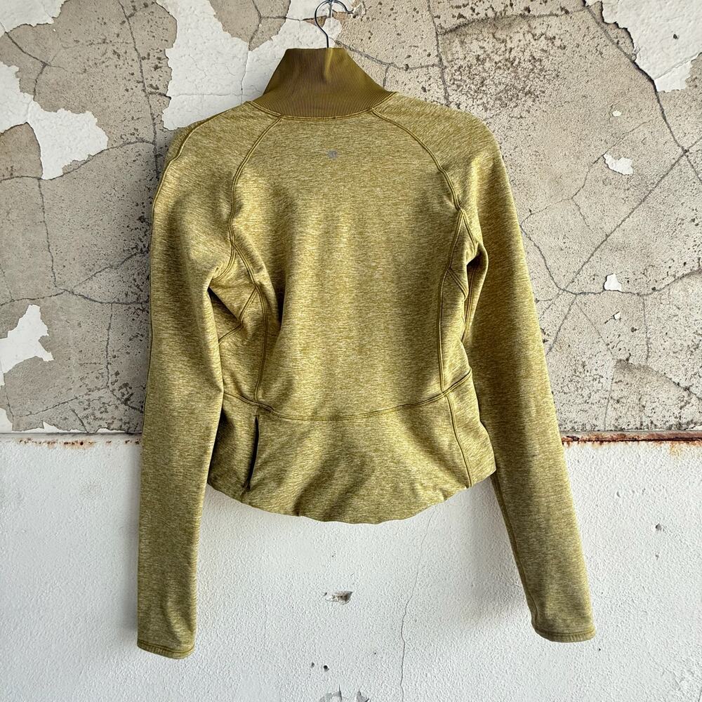 Lululemon Half Zip Pullover Jacket Chartreuse Thu… - image 5
